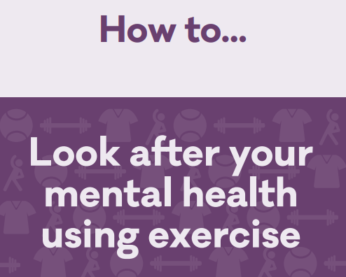 How to look after your MH using exercise