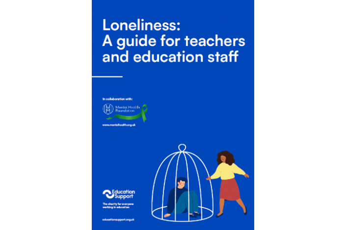 Cover of the Loneliness Guide for Teachers and Education Staff