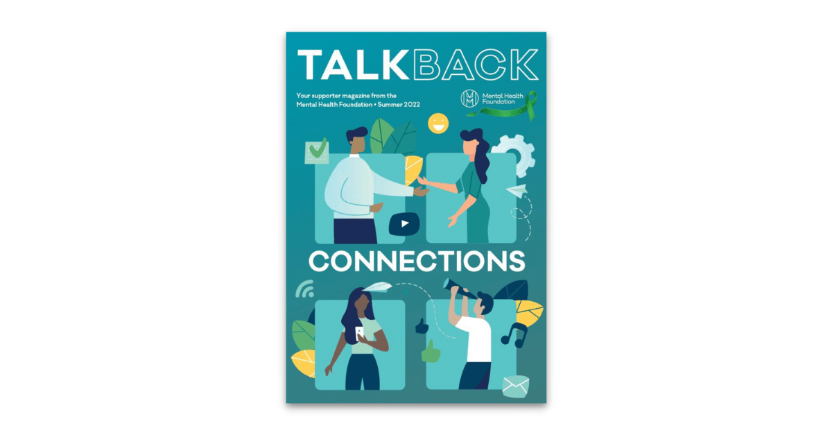 Front cover of Summer 2022 TalkBack magazine