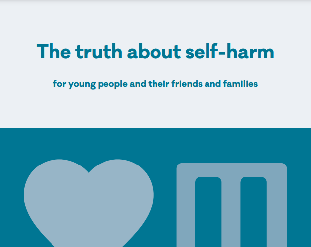 Front cover of The Truth About Self Harm guide