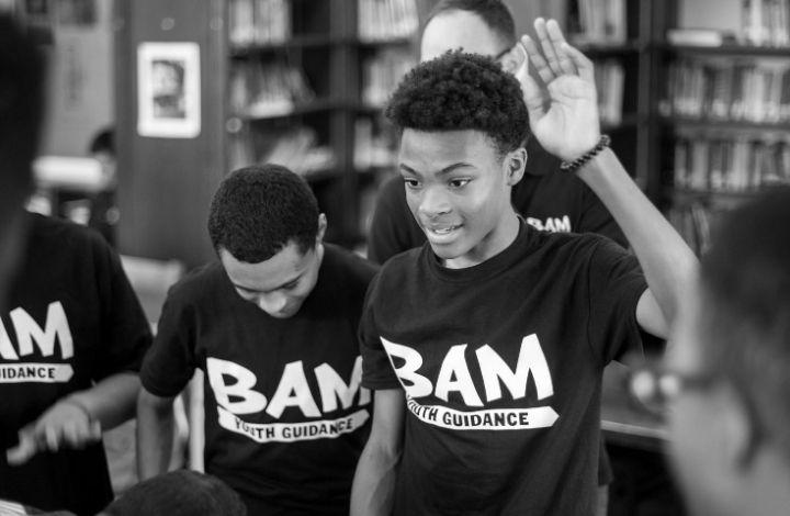 Young boys at BAM