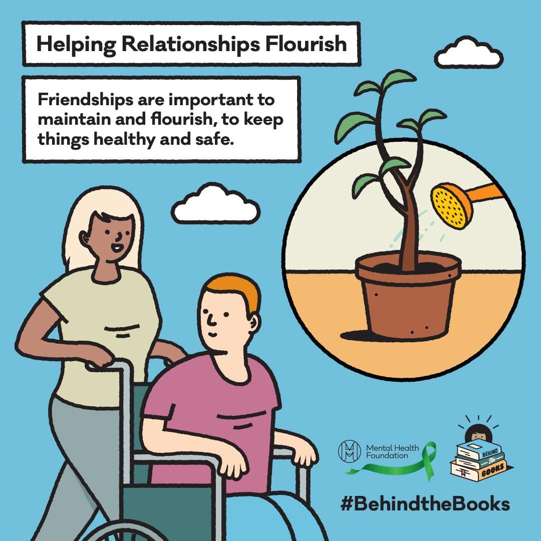 Maintaining a friendship is like watering a plant, going for a walk with a friend can help your relationship flourish