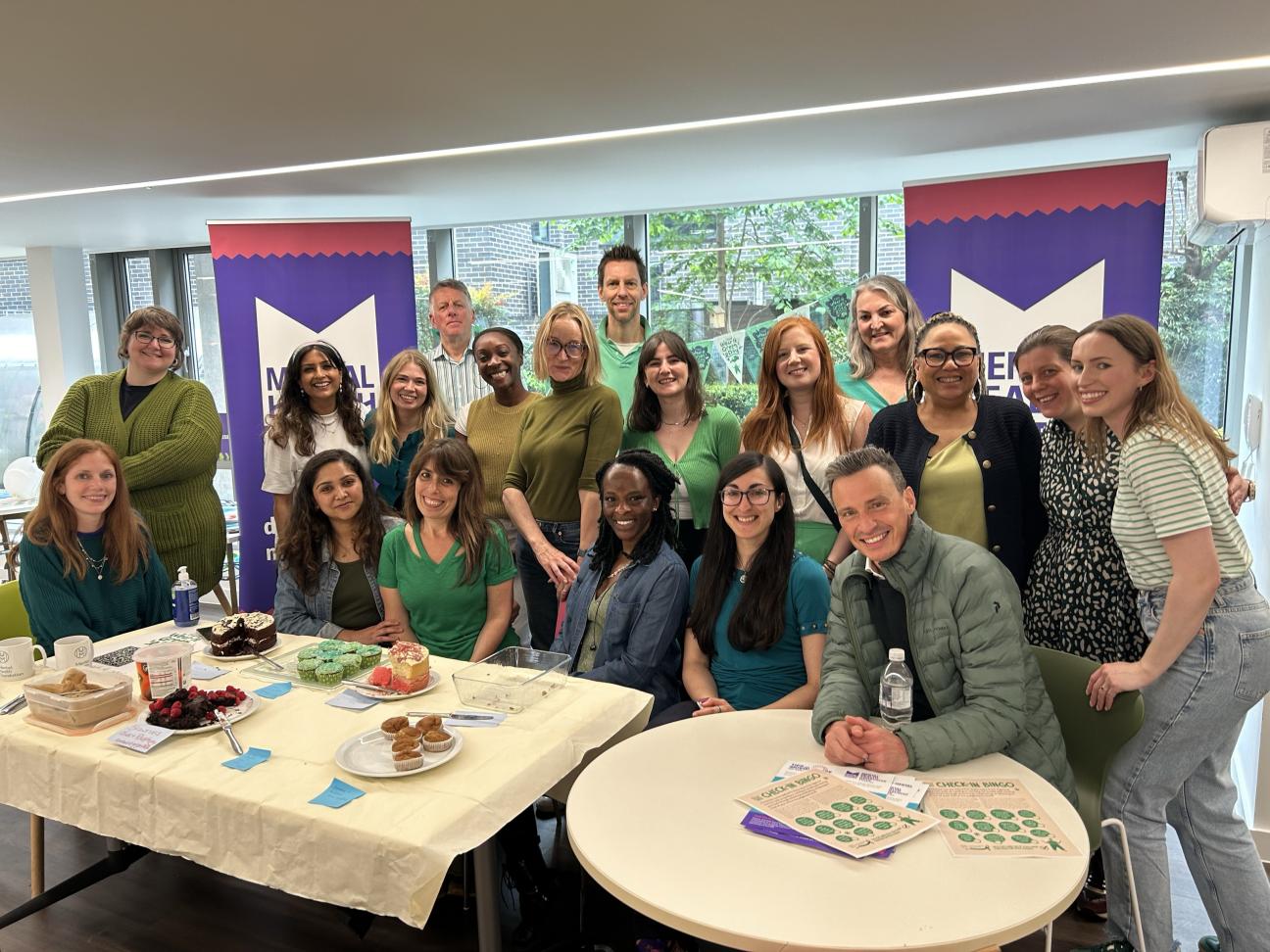 Wear it Green Day 2024 MHF London staff 