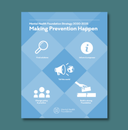 Front cover of the 2020-2025 MHF strategy document