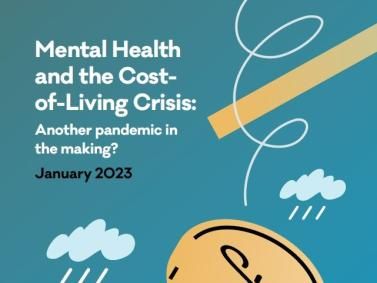Mental health and the cost-of-living crisis report (cover)