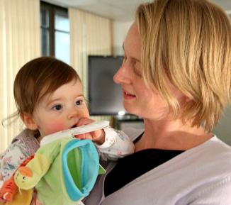 Photo of Mum holding baby