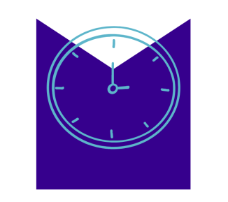 Drawing of a clock
