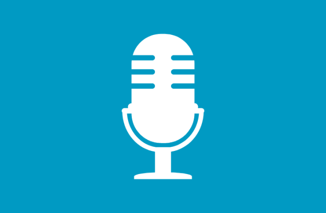 Podcast microphone graphic