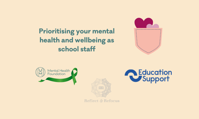 Prioritising wellbeing at schools staff webinar England teaser image