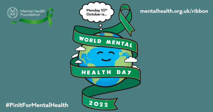 World Mental Health Day graphic (Twitter format)
