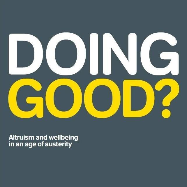 Doing good? Altruism and wellbeing in an age of austerity report cover