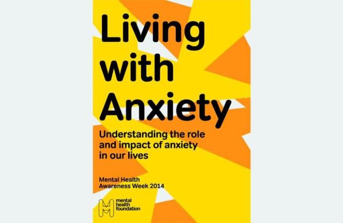 Living with anxiety report cover