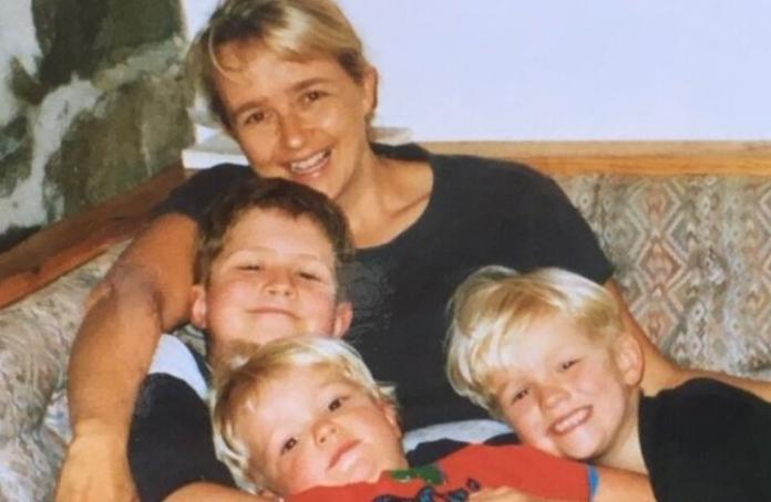 Photo of Jenny and her three sons