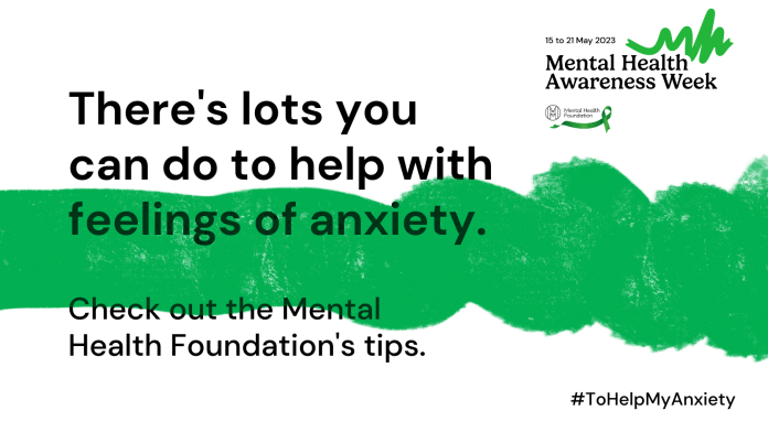 There's lots you can do to help with feelings of anxiety.