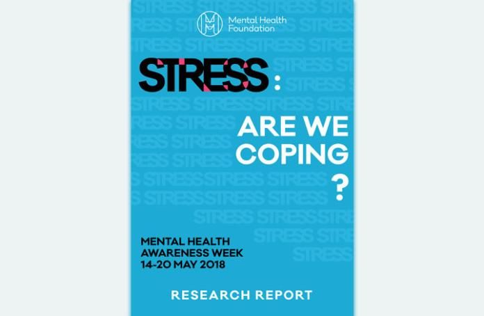 Cover of the 'Stress: are we coping?' research report