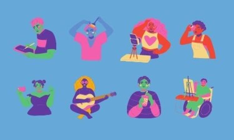 Feeling our way, evaluation graphic