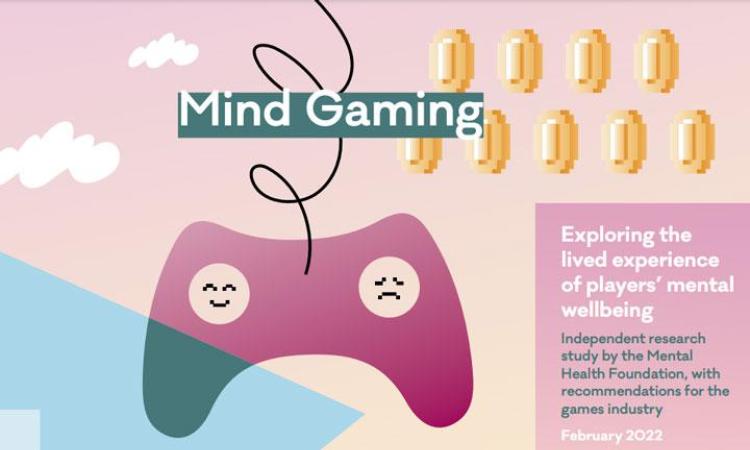 Graphic of video game controller, with the heading 'Mind Gaming'