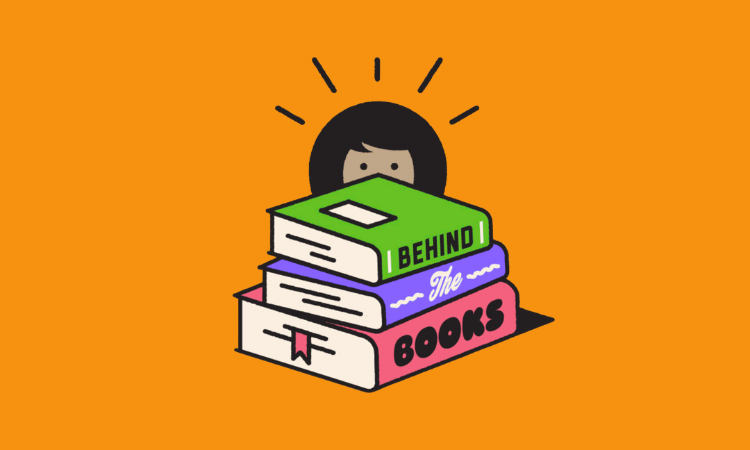 Behind the books graphic