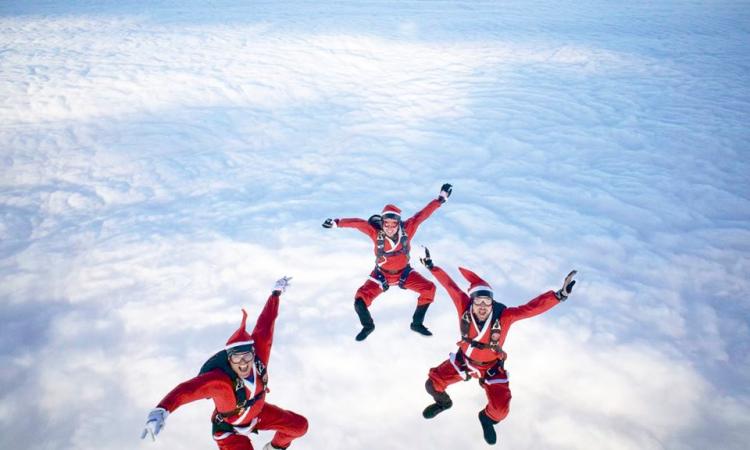 christmas skydive