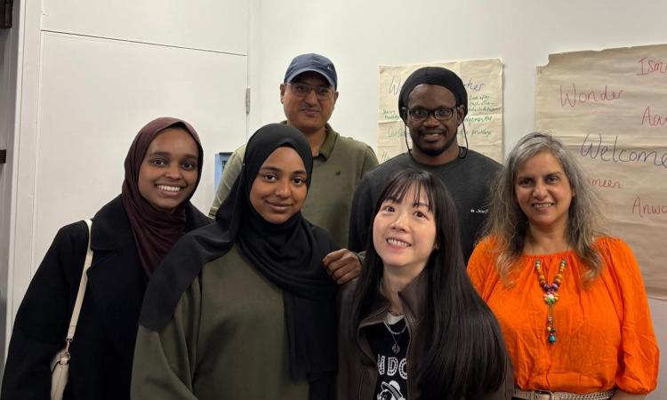 group of training volunteers