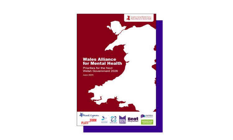 Cover of the Wales Alliance for Mental Health manifesto