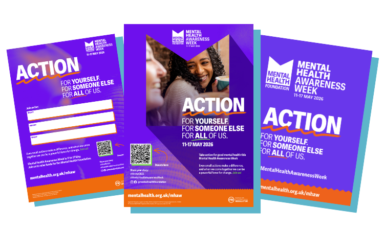 Mental Health Awareness Week posters