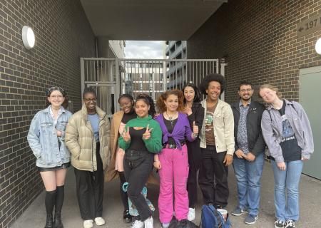 MHF Young Leaders outside the office