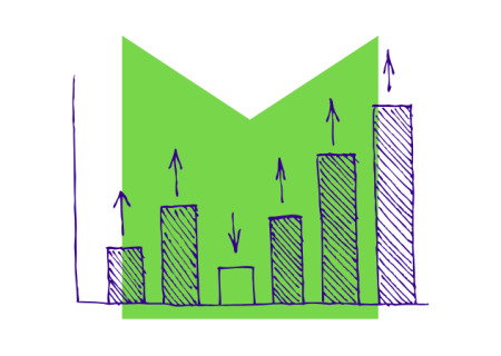 An illustration of a bar chart