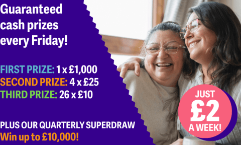 Lottery prize information
