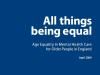 All Things Being Equal report cover