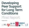 Developing Peer Support for Long Term Conditions report cover